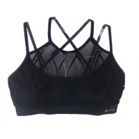 TOP TRINYS COM MESH - BLACK/BLACK